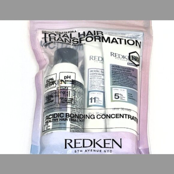 Redken Total Hair Transformation 3pc Damaged Hair Shampoo, Conditioner, Leave In - Picture 3 of 5
